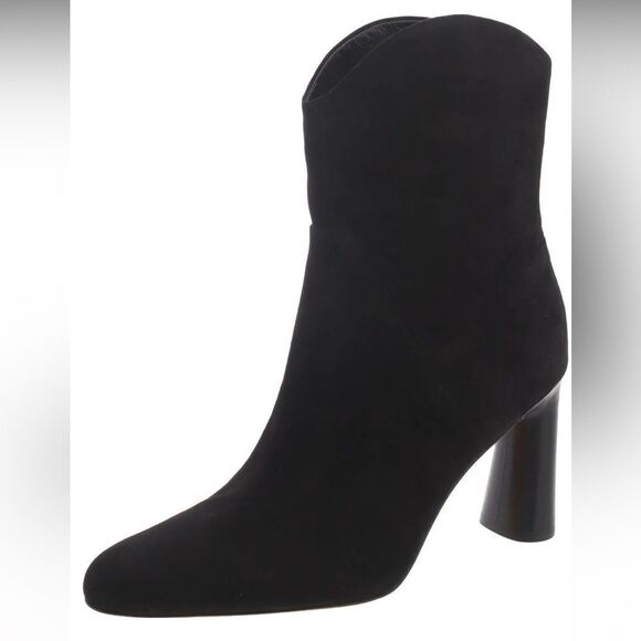 VINCE Harlow Womens Suede Pull On Ankle Boots NEW